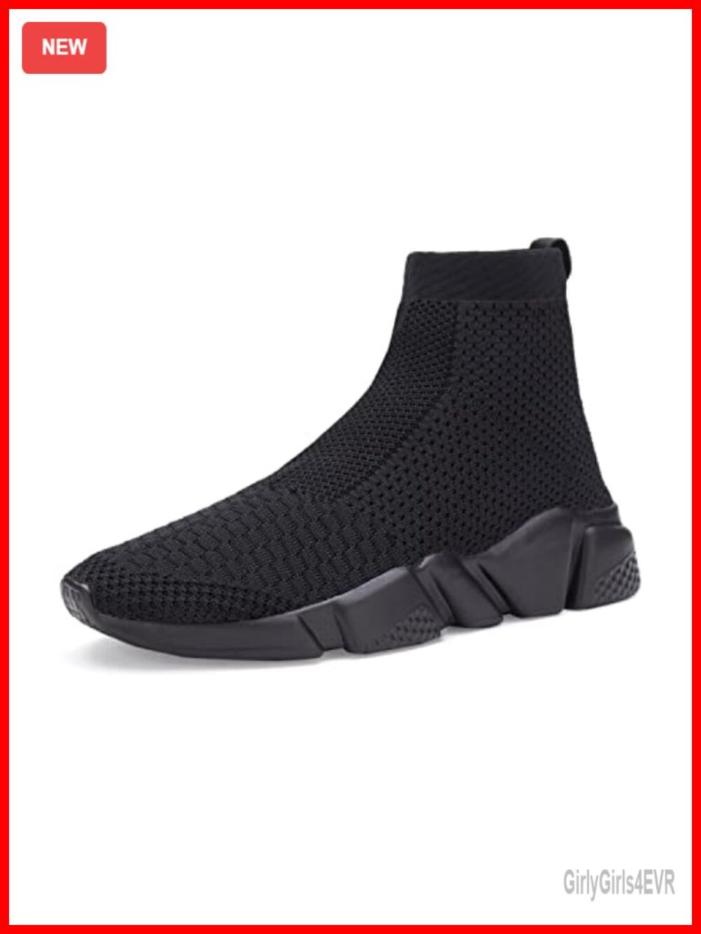 Womens Slip On High Top Sneakers Lightweight Comfortable Gym Walking Shoes
